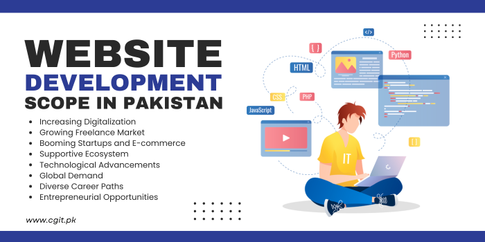 website development scope in pakistan