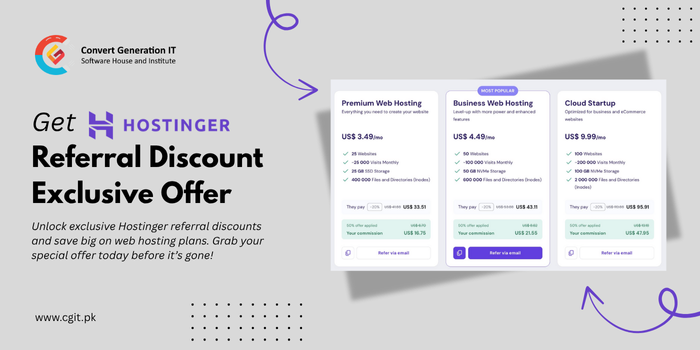 Get Hostinger Referral Discount – Exclusive Offer